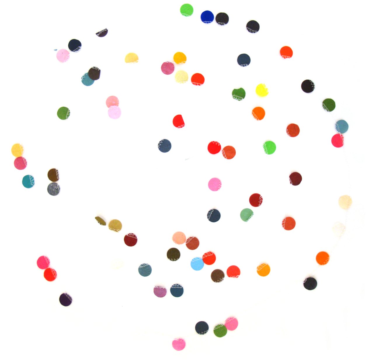 Guirlande Confettis multicolore